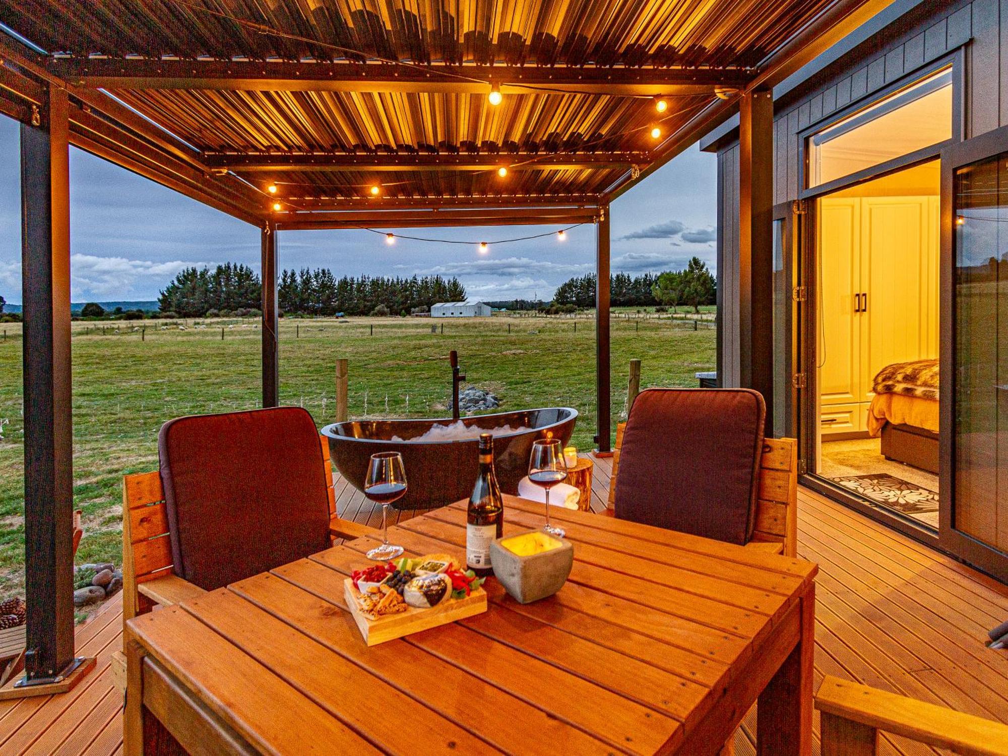Mangateitei Views - Rangataua Tiny Home Ohakune Εξωτερικό φωτογραφία