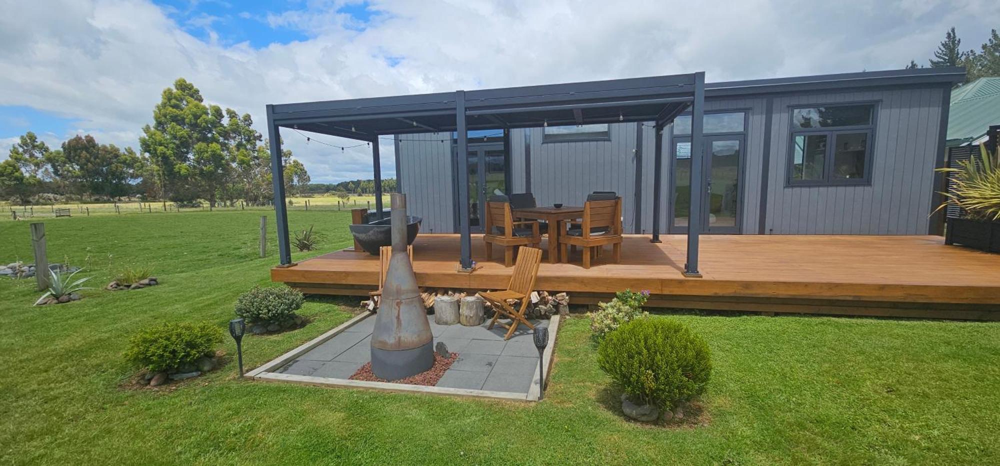 Mangateitei Views - Rangataua Tiny Home Ohakune Εξωτερικό φωτογραφία