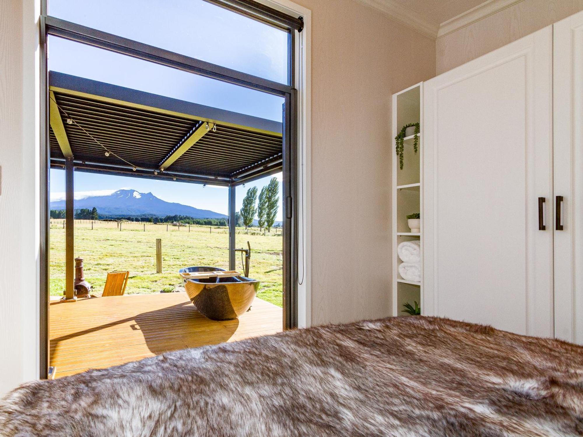 Mangateitei Views - Rangataua Tiny Home Ohakune Εξωτερικό φωτογραφία