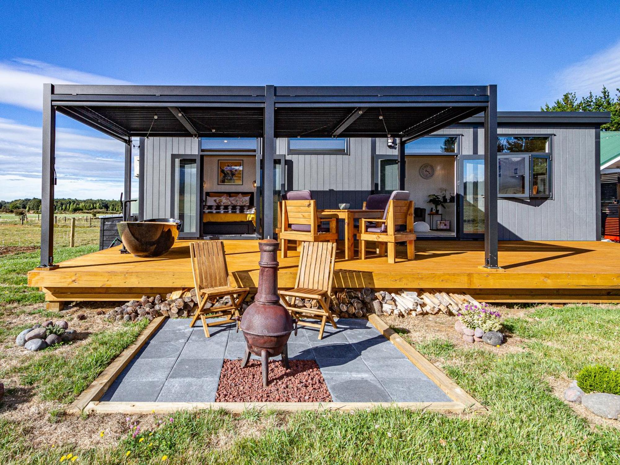 Mangateitei Views - Rangataua Tiny Home Ohakune Εξωτερικό φωτογραφία