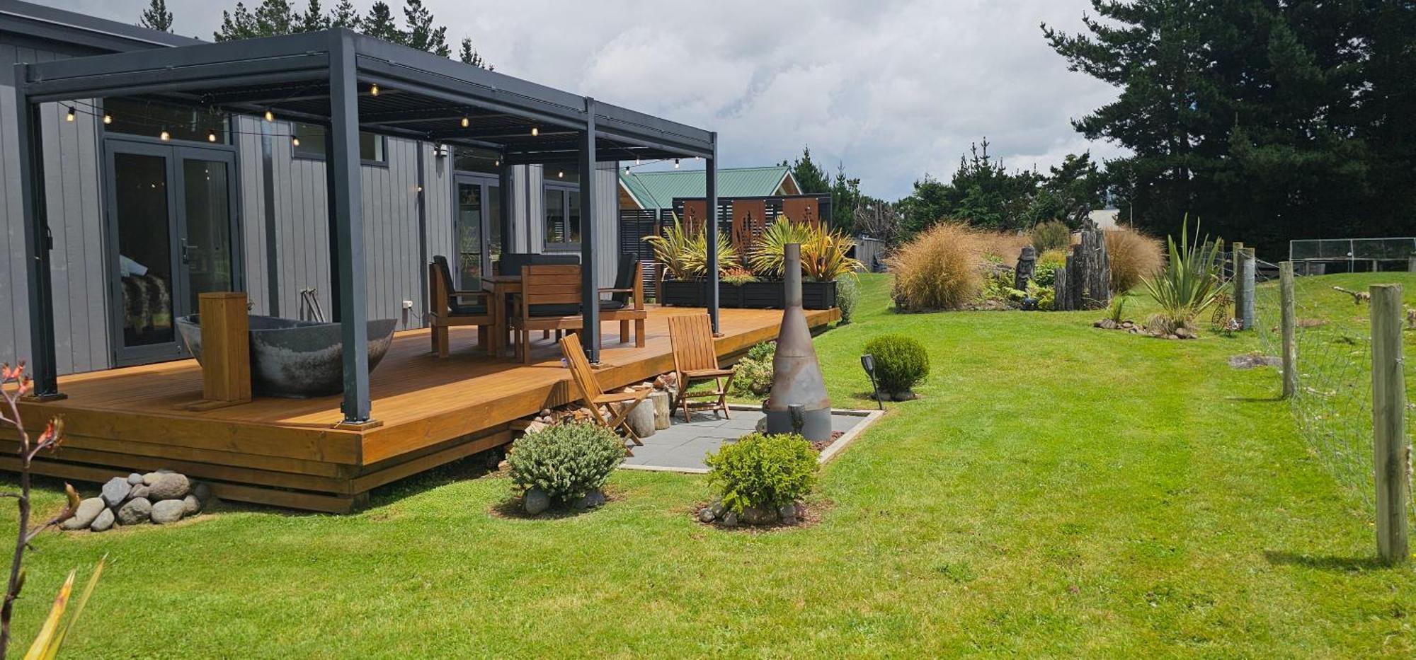 Mangateitei Views - Rangataua Tiny Home Ohakune Εξωτερικό φωτογραφία