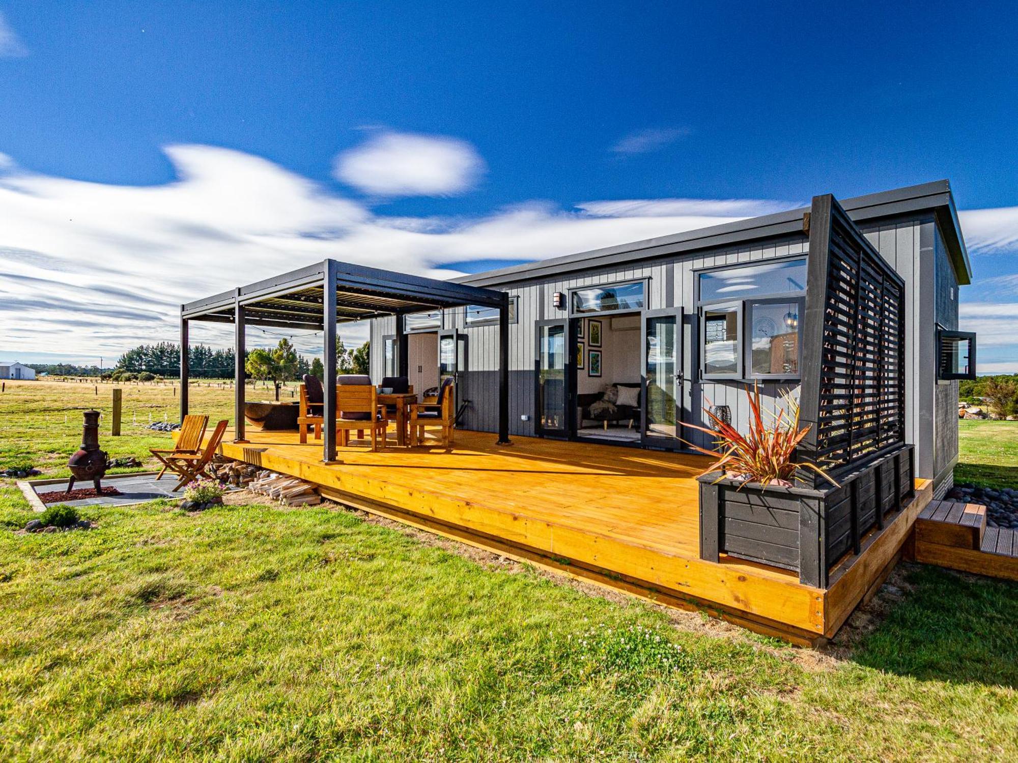 Mangateitei Views - Rangataua Tiny Home Ohakune Εξωτερικό φωτογραφία