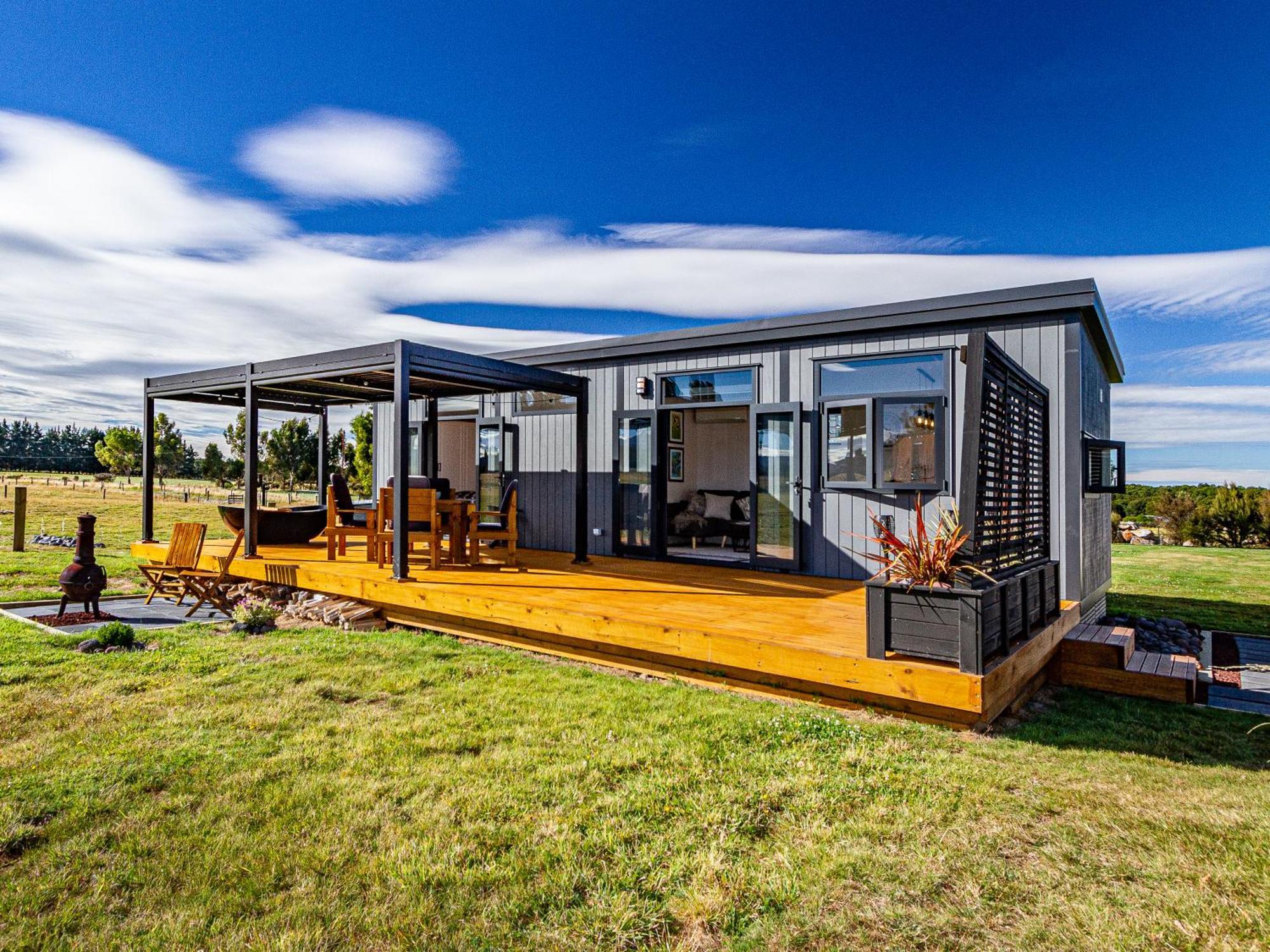 Mangateitei Views - Rangataua Tiny Home Ohakune Εξωτερικό φωτογραφία