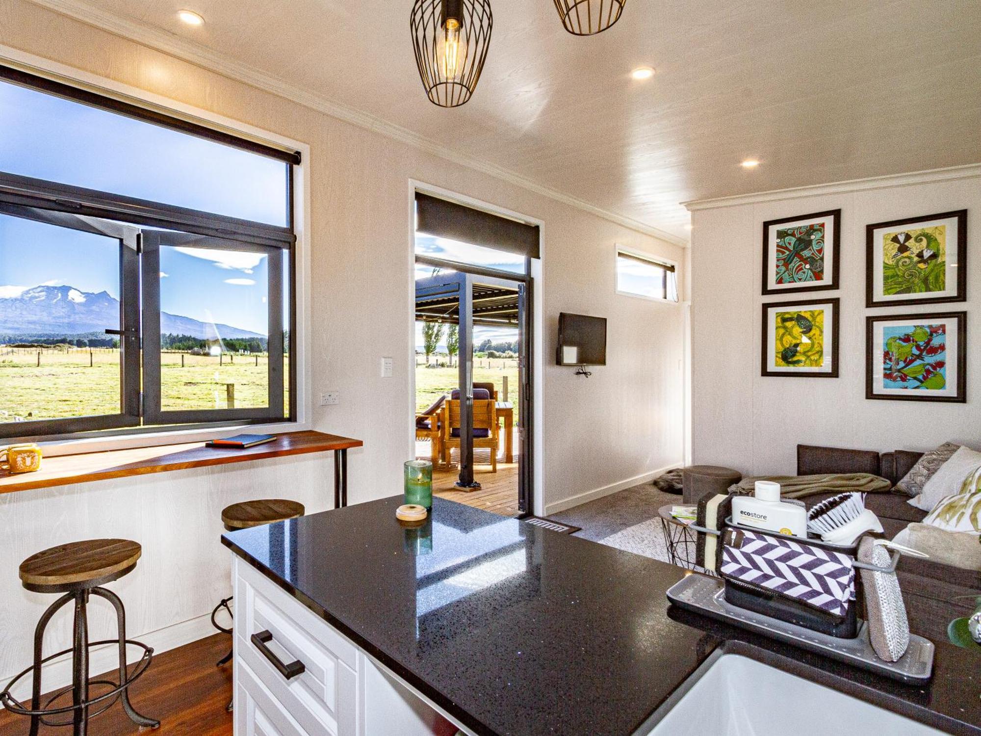 Mangateitei Views - Rangataua Tiny Home Ohakune Εξωτερικό φωτογραφία